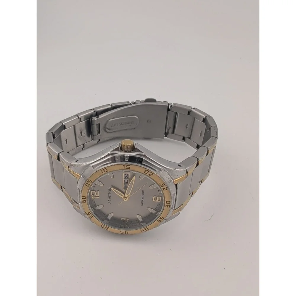 Armitron Men's Watch 38mm Case Two Tone 8